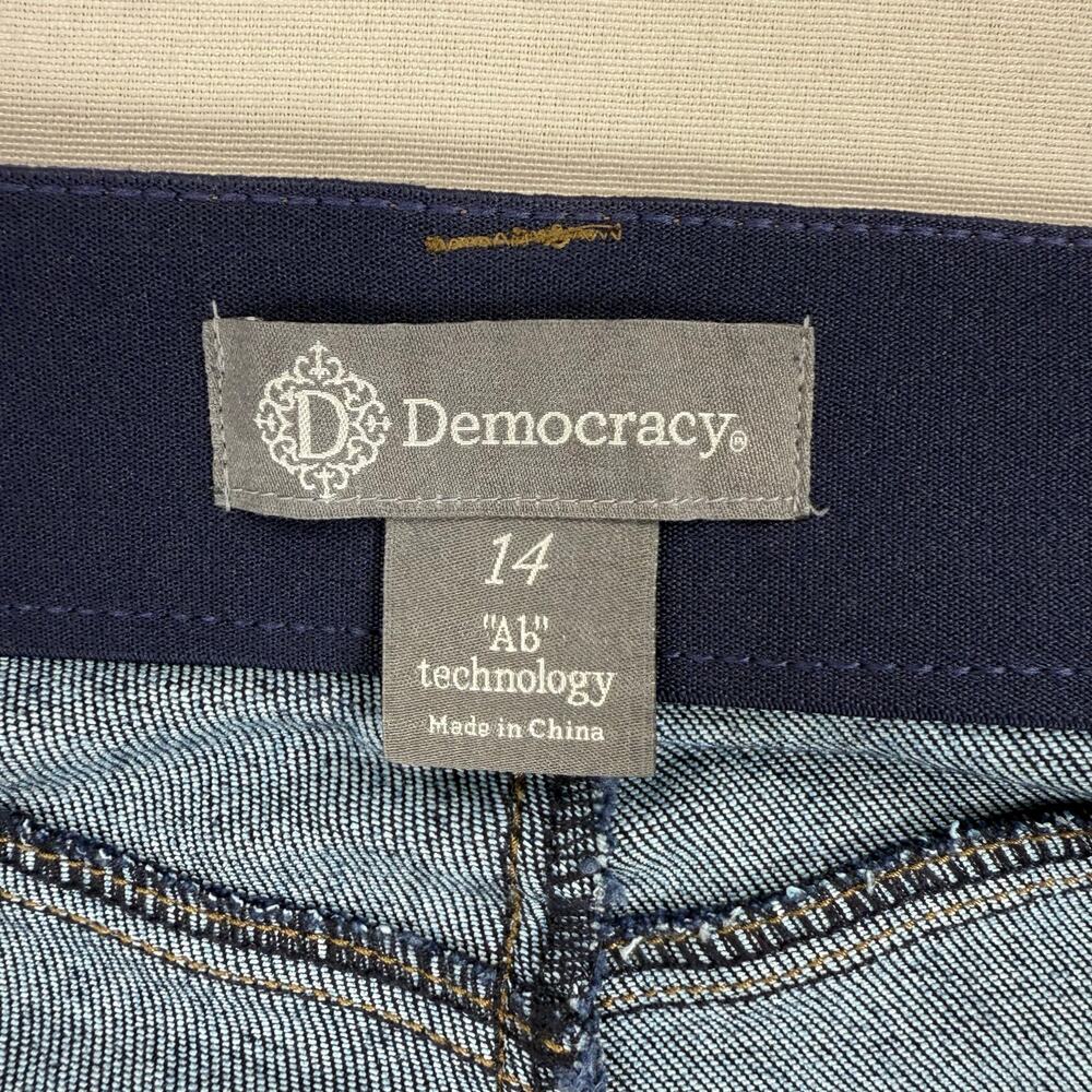 Madewell Dark Blue Wide Leg Jeans - Picture 4 of 14